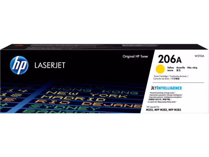HP 206A Toner Cartridge Yellow Original